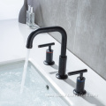 Antique Black Widespread Bathroom Faucet